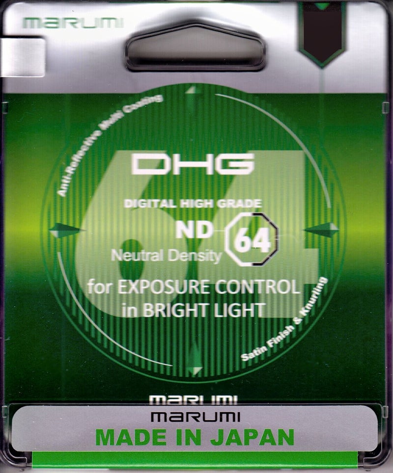 Marumi 67mm ND64 Filter DHG MC Neutral Density 6 Stop 67 ND 64 Made in Japan - Image 2