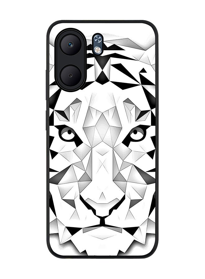 Stylizedd For Oppo A5x 5G / A5x 4G Case,Slim fit Camera Protection, Shockproof Thin Phone cover  - Poly Tiger