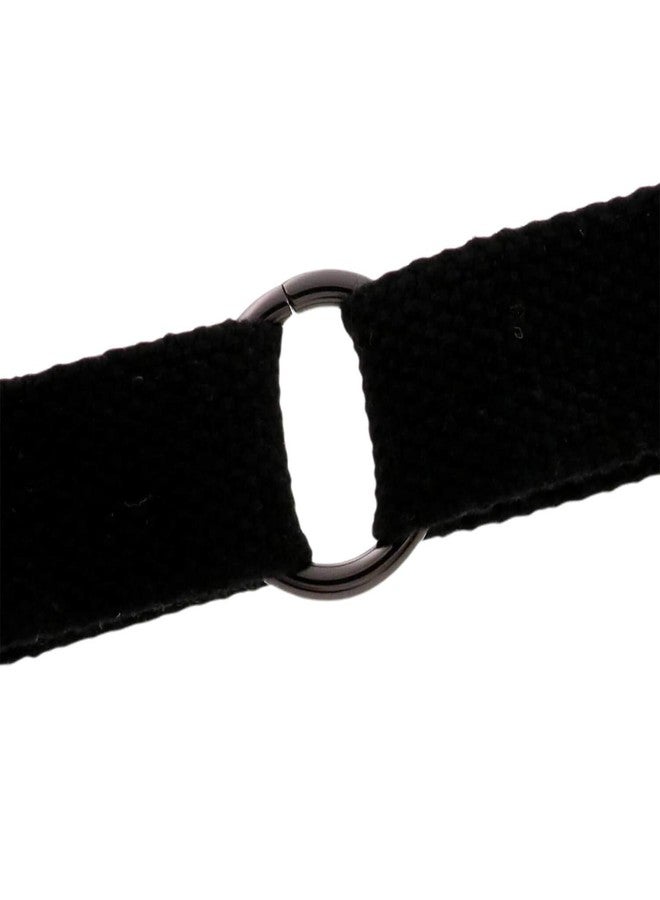 BIKICOCO 1'' Metal O-Ring Buckle Connector Round Loops Non Welded for Bags Webbing Purse and Belt Straps, Gunmetal X 20 Pcs - Image 4