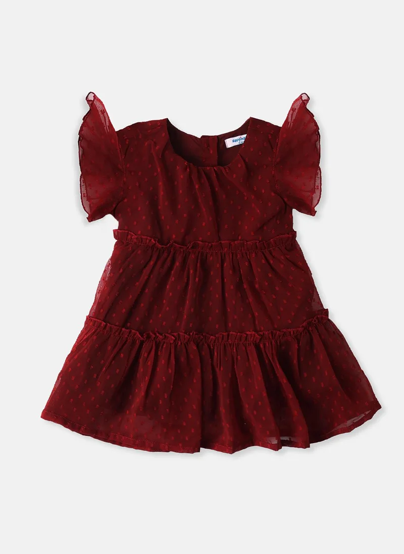 Nautinati Ruffled Babydoll Dress