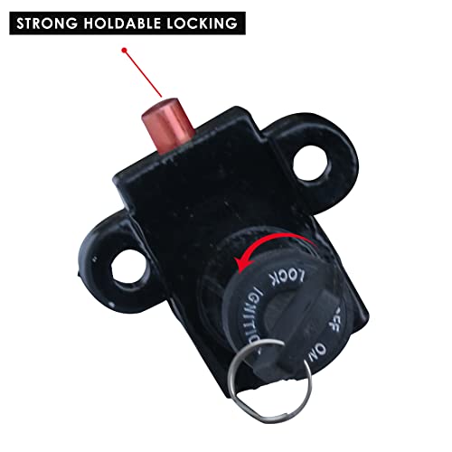 NIKAVI IGLCK07 Ignition Lock Set Compatible for TVS Star/Centra - Image 4