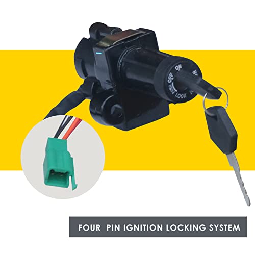 NIKAVI IGLCK07 Ignition Lock Set Compatible for TVS Star/Centra - Image 3