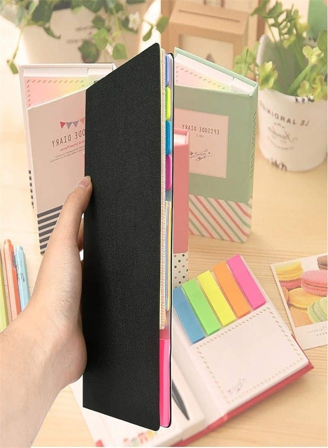 402 Sheets Divider Sticky Notes Set – Color-Coded Index Tabs & Sticky Note Booklet for Study, Office, Books & Planning - Image 4