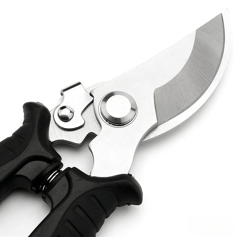 Green Heavy Duty Gardening Pruner Non Slip Grip For Trimming Thick Branches Floral Arrangements Landscape Beautification Ergonomic Design Lawn Care Tool Professional And Enthusiast Gift - Image 5