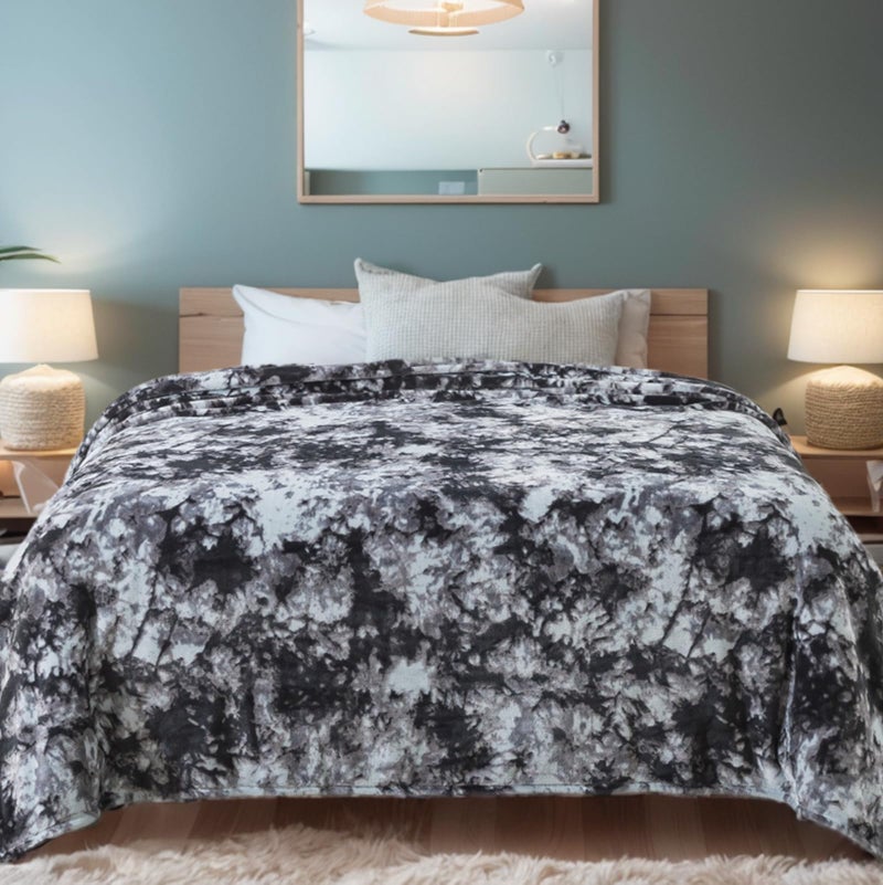 Elegear لحاف إلكيجار المبرد للملك يمتص حرارة الجسم للحفاظ على البرودة بطانية مبردة مزدوجة الجوانب للنائمين الساخنين قماش آرك-تشيل البارد Q-Max>0.5 لحاف صيفي خفيف بطانية باردة رمادي متدرج - Image 1