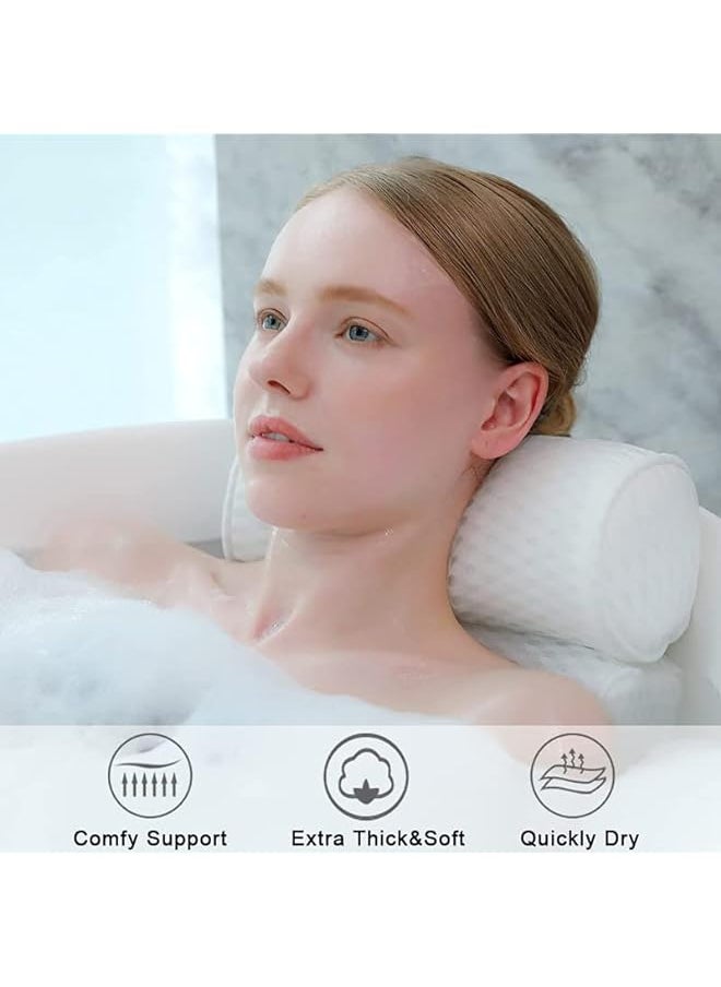 Bath Pillow Bathtub Antislip Headrest For Head Neck And Shoulder Support Bath Pillow Fits All Bathtub Hot Tub And Home Spa - pzsku/ZED9C00549AE79FF80F5AZ/45/_/1695629972/edf41e1c-8f20-4b12-8cd2-99ed39504933