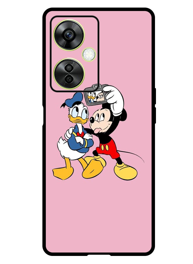 Theodor Protective Case Anti Scratch Shock Proof Bumper Cover For OnePlus Nord N30 Mickey Donald selfie - Image 1
