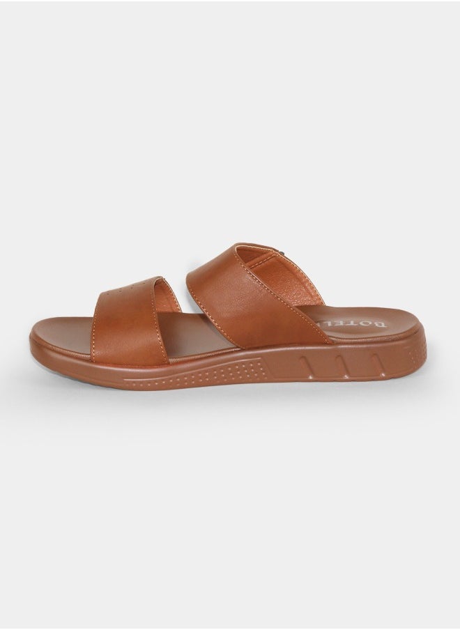 BOTELI New Fashion Leather Men Sandals Casual Flat Men's Comfortable Shoes  - Image 4