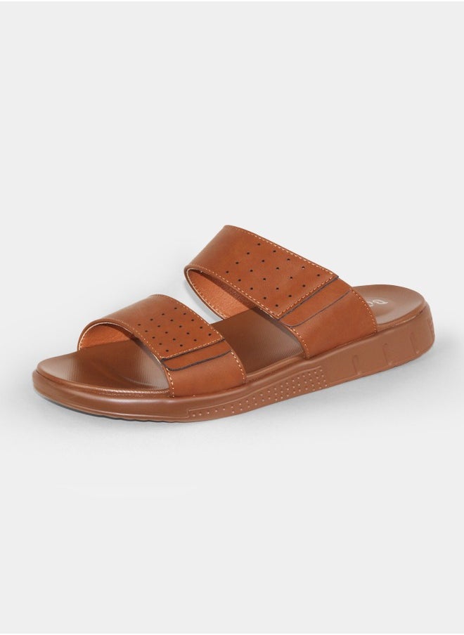 BOTELI New Fashion Leather Men Sandals Casual Flat Men's Comfortable Shoes  - Image 5