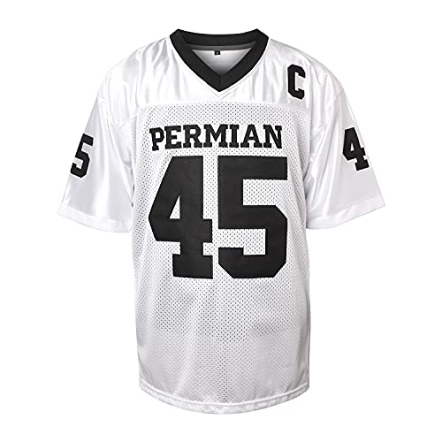 MESOSPERO Boobie Miles Permian High School Football Jersey - Friday Night Lights Movie Jersey - White, XX-Large - Image 2