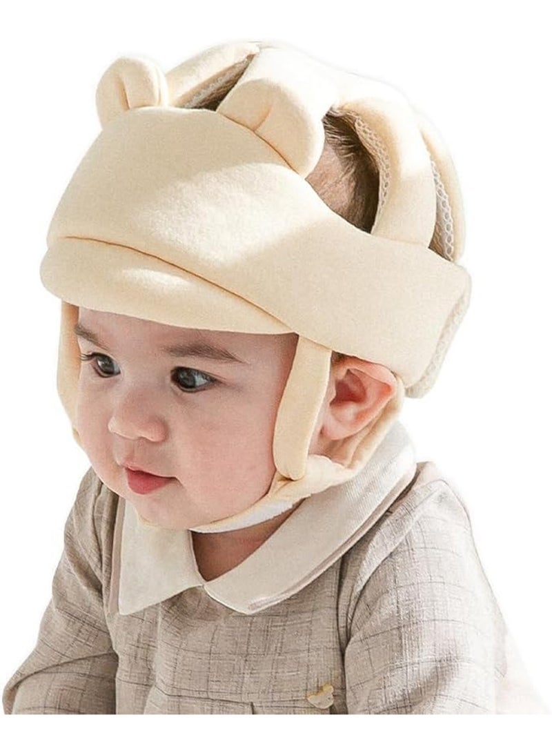 LuckSa Baby Head Protector- Baby Helmet Cotton, Adjustable & Ultra-Lightweight Head Protector for Crawling & Walking Infants, Toddlers - Image 1