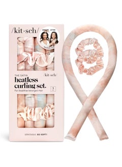 Kitsch Kitsch Satin Heatless Curling Set - Sunset Tie Dye  - Image 1
