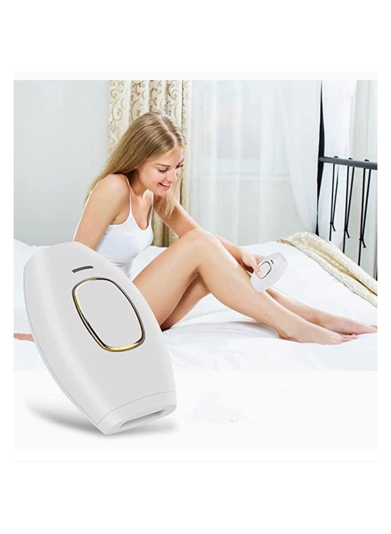 جهاز إزالة الشعر بالليزر الكامل للجسم غير المؤلم مع 5 مستويات شدة، أوضاع فلاش يدوية وتلقائية - Image 2