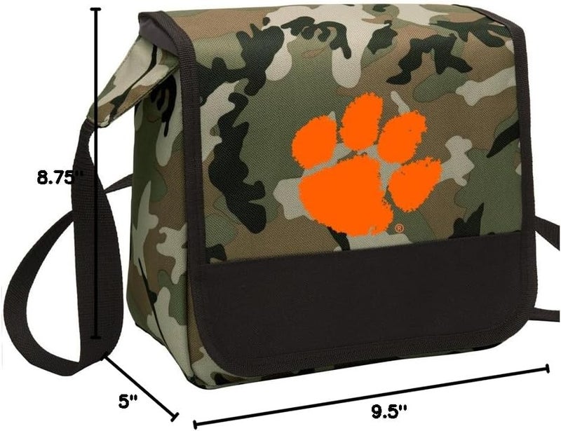 Broad Bay Camo Clemson University Lunch Bag Shoulder Clemson Tigers Lunch Boxes - Image 2