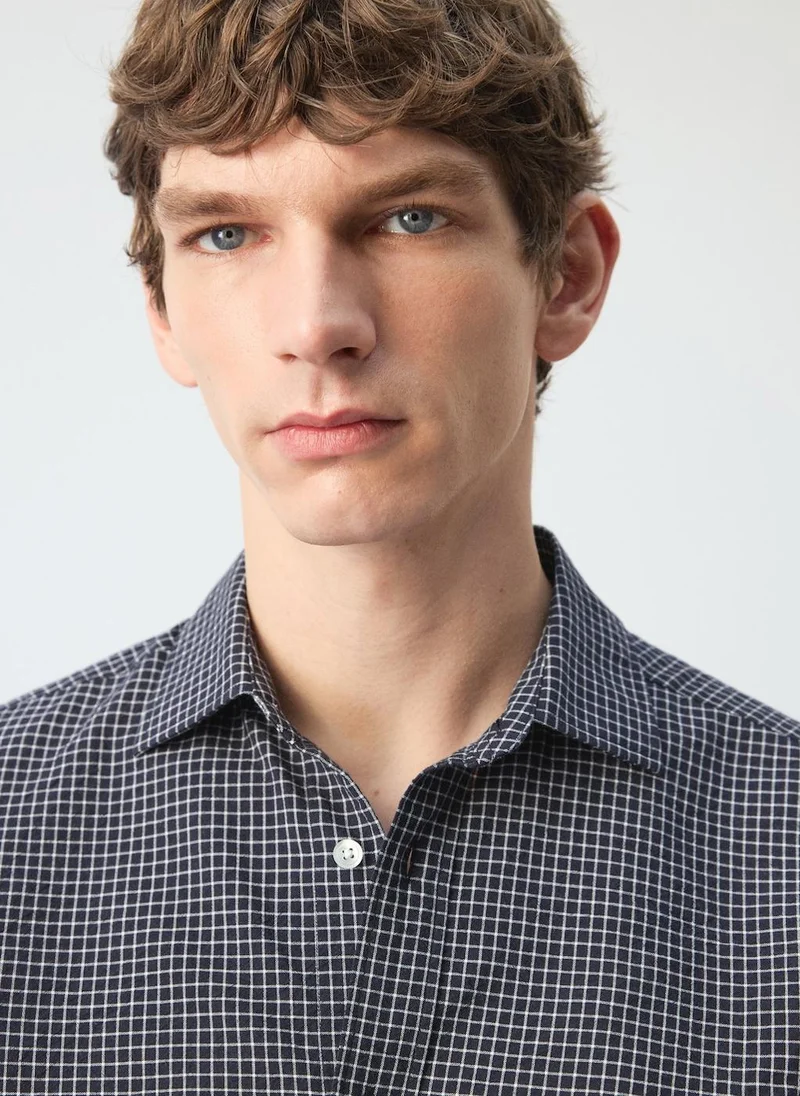 Mango Man  Regular-fit check shirt for Men | Best Price UAE