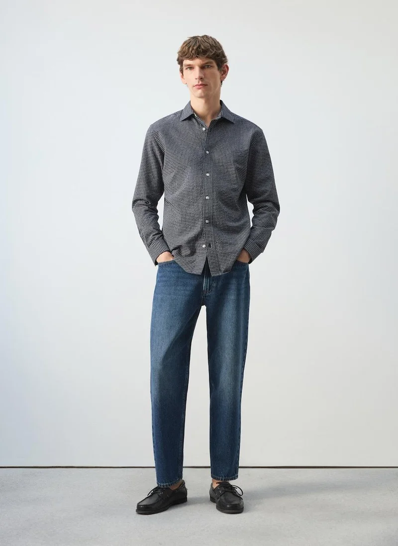 Mango Man  Regular-fit check shirt for Men | Best Price UAE