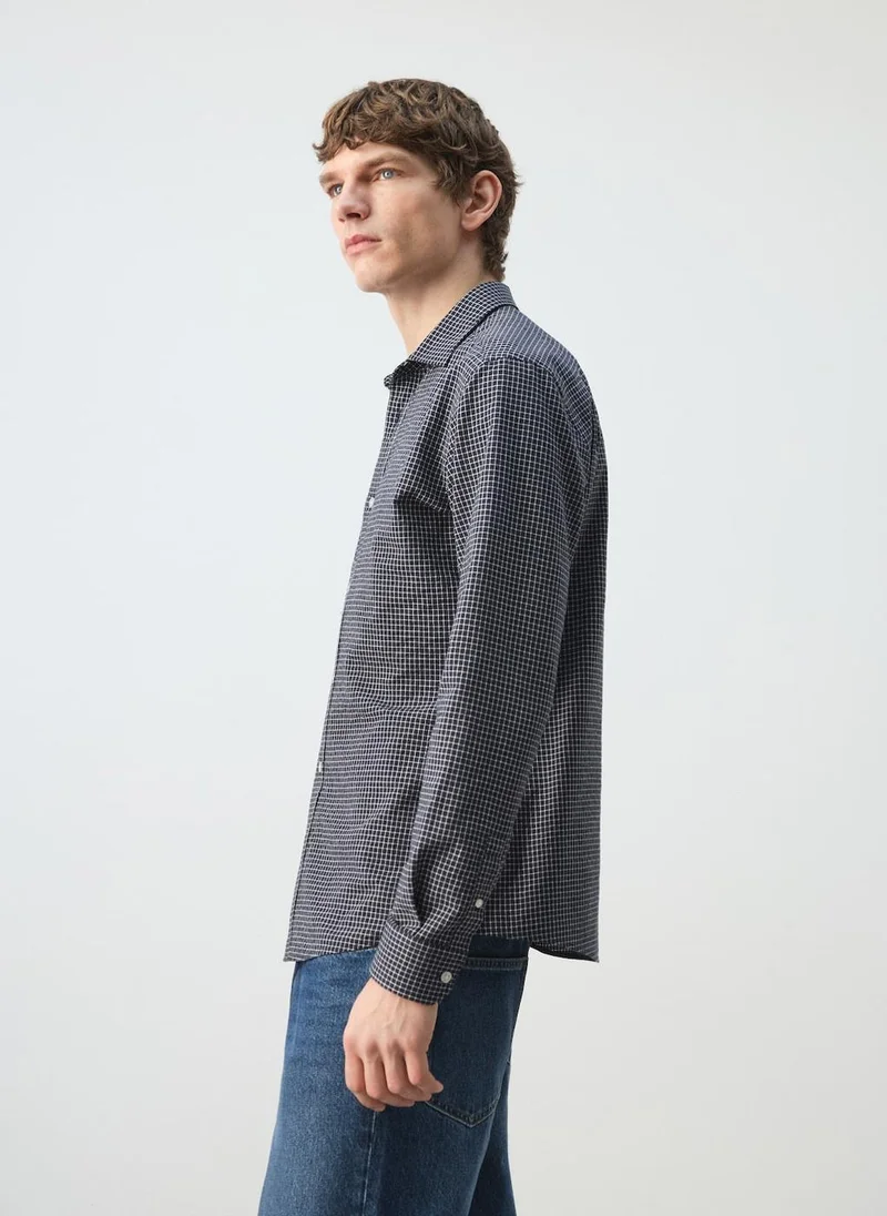 Mango Man  Regular-fit check shirt for Men | Best Price UAE
