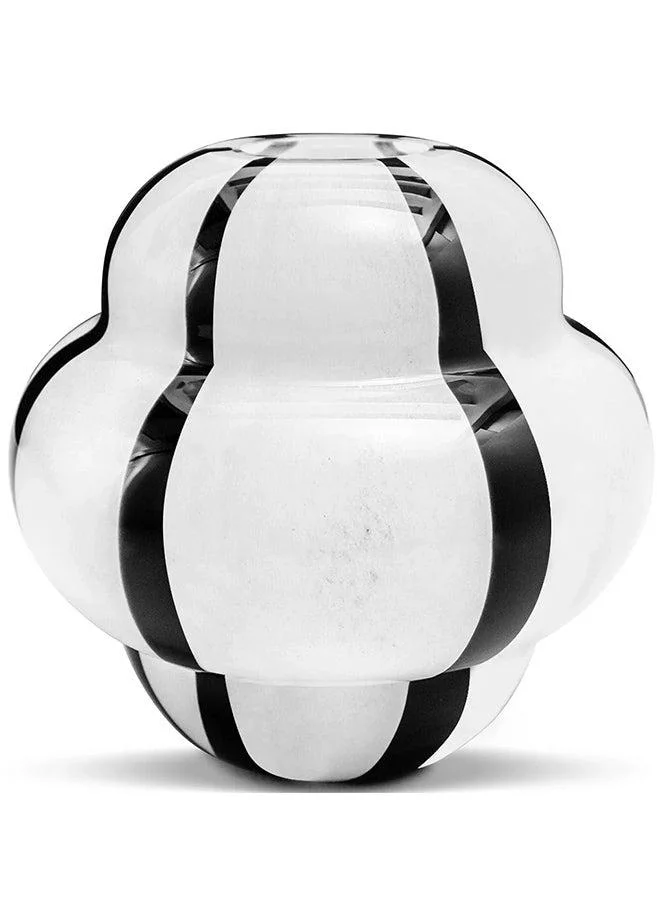 KNOT HOME Linea Storms Mouth-blown Glass Vase Knot Home Designer Accessory for Bedroom Living Dining Room Office Area Décor