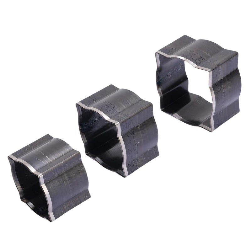 aqxreight Die Punch Cutter Set High Carbon Steel Leather Crafts Cutting Hollow Punching Tool Lasting and Not Term Die Punch CutterHigh Carbon Steel CutterLeather Cutting DieLeather - Image 1