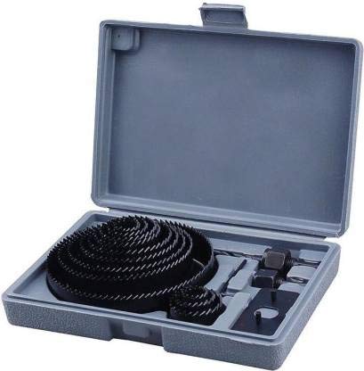 XDLB 16pcs Hole Saw Drill Bits Case Set Wood Drills Tapper Carbide Combination Set Durable Wood Thin Metal Sheet Cutting Tools for Woodworking Core Drill Bit Hole Wood Cutter - Image 1