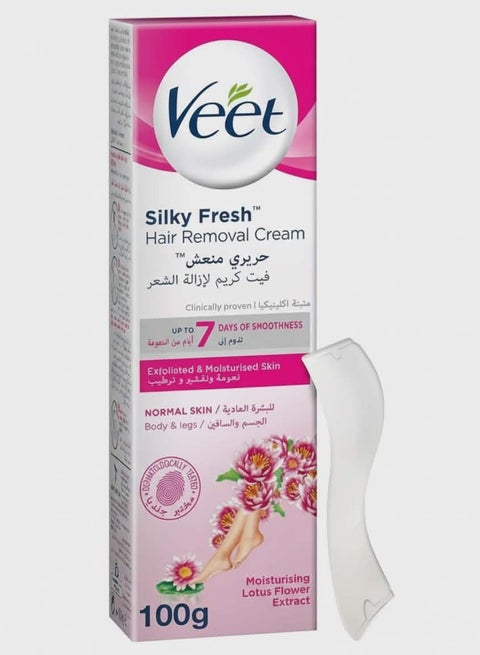 فيت كريم إزالة الشعر سيلكي فريش - 100 مل