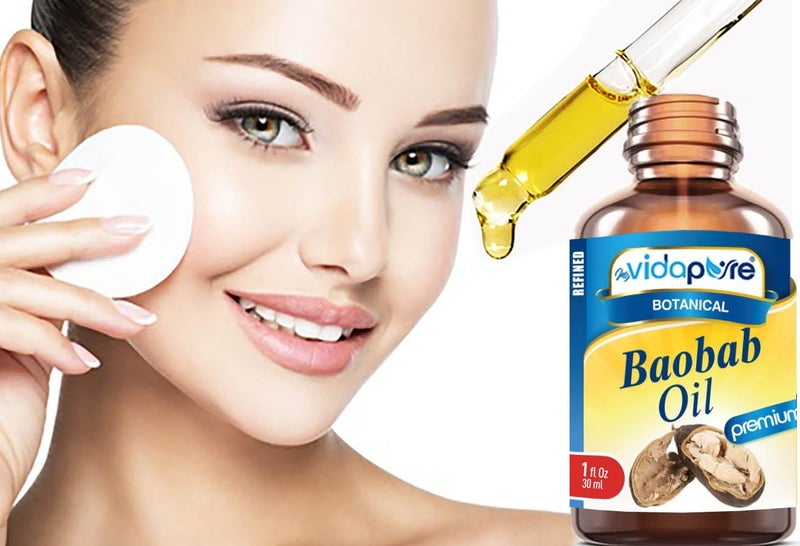 MYVIDAPURE 100 Pure BAOBAB OIL WILD GROWTH RAW 05 Floz 15 ml For Skin Hair Lip and Nail Care - Image 5