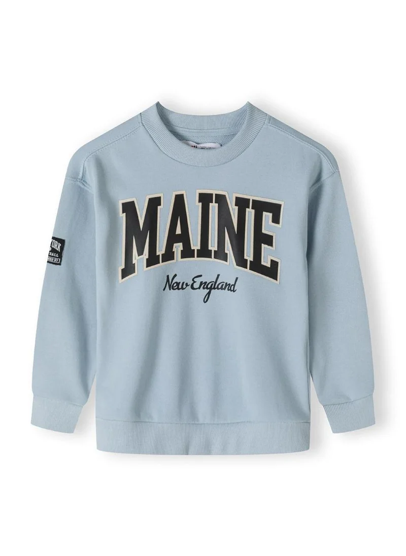 MINOTI Kids Boys  Fleece Crew Neck Sweatshirt