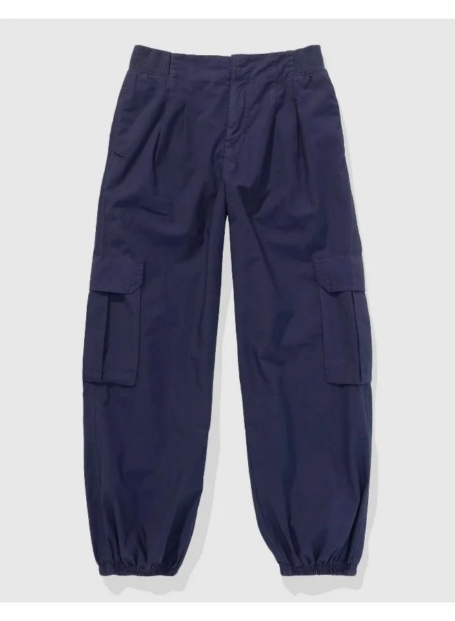 آري من امريكان ايجل بنطلون Aerie Poplin Cargo Jogger