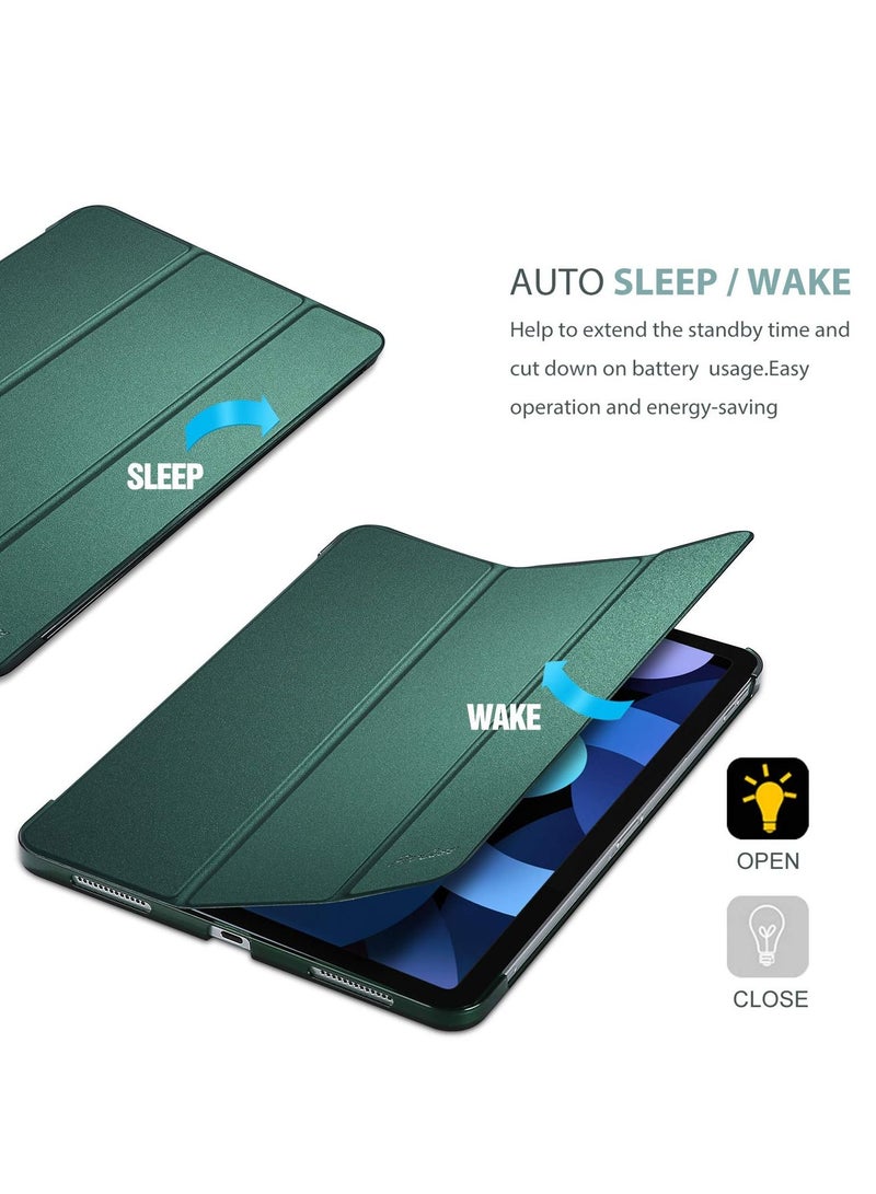 برو كيسيز جراب iPad Air 5 Air 4 10.9 2022 2020 بحامل رفيع وغطاء خلفي صلب وغطاء ذكي واقٍ - Image 4