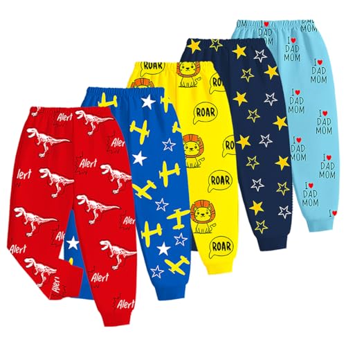 Kuchipoo Regular Fit Boys Pyjamas - Pack of 5 (Multicolor, 2-3 Years, PAJ-172) - Image 2