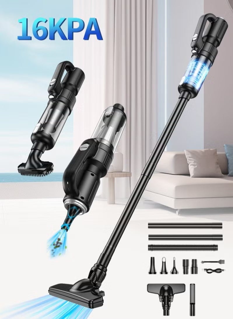 Vacuum Cleaner 2-in-1 (Handheld & Stick) - Lightweight & Quiet for Carpets for Pet Hair Removel, Dustproof - Image 1