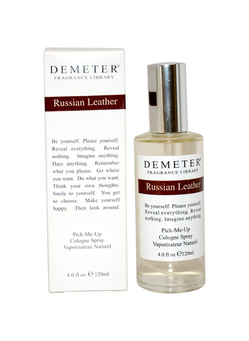 Demeter - Demeter Cologne Spray for Women Russian Leather 4 Ounce - Image 1
