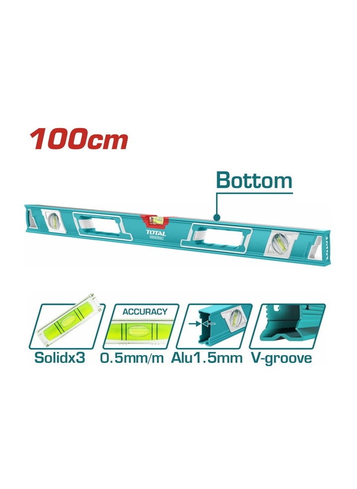 TOTAL Water scale, 3 eyes, 100 cm, heavy duty, model TMT210086 