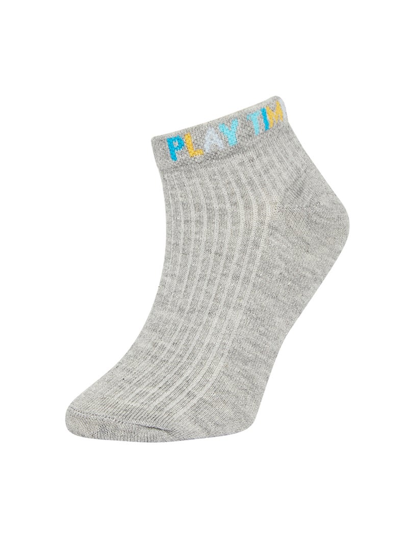 DeFacto 5-Pack Cotton Ankle Socks  - Image 4