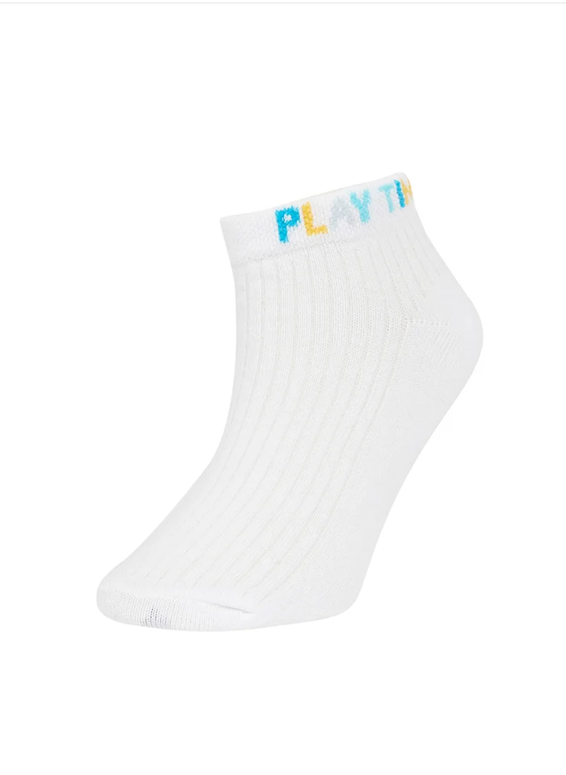 ديفاكتو 5-Pack Cotton Ankle Socks