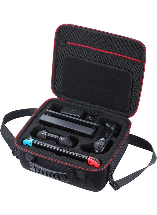 Hard Carrying Case Compatible with Nintendo Switch, Travel Case fit Switch Pro Controller.