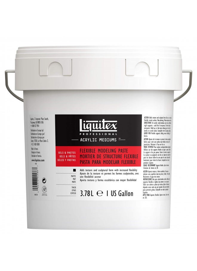 Liquitex - Liquitex Professional Flexible Modeling Paste, 3.78L (128-oz) - Image 1