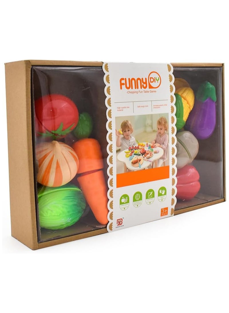 Funny Cut Vegetables Toy - Image 1