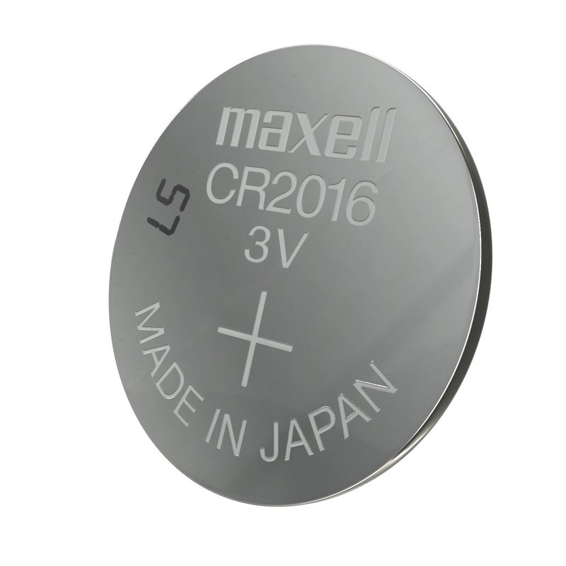 Maxell Micro Lithium Cell Battery CR2016 for Watches and Electronics 5 Pack - Image 3