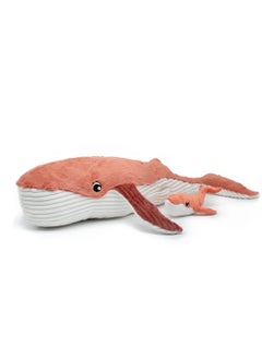 Les Deglingos Gravillou the Whale Plush Toy - Mom & Baby Set, Soft Eco-Friendly Stuffed Toy from Birth, Machine Washable  - Image 1