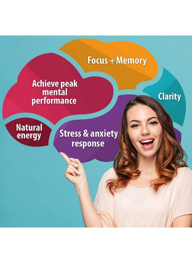 NooMost - Brain Supplement/Brain Booster Supplement For Focus Memory Clarity Energy Work As Caffeine Brain Booster/Brain Supplements For Memory & Focus For Brain Fog Brain Boost & Brain Support (Pack 1) - Image 1