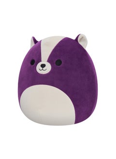 Squishmallows 7.5 inch Sloan Purple Skunk , Officially Licensed Kellytoy Plush Toy, Colorful Soft Toy, Gift for Kids, Girls & Boys Washable Squishy Stuff Toy Multicolor All Age  - Image 2