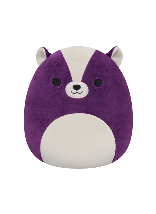 Squishmallows 7.5 inch Sloan Purple Skunk , Officially Licensed Kellytoy Plush Toy, Colorful Soft Toy, Gift for Kids, Girls & Boys Washable Squishy Stuff Toy Multicolor All Age  - Image 1