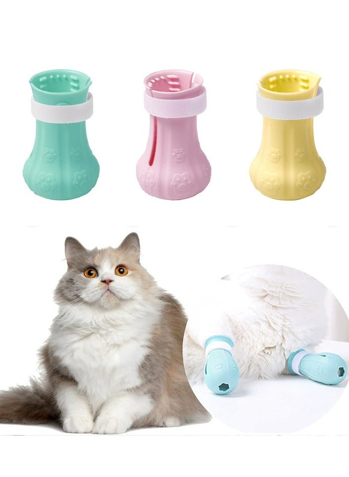 Goolsky Multi - functional Cat Paw Covers for Bathing, Anti - scratch and Anti - bite, Matched with Cat Washing Bags for Pet Cleaning - Image 1