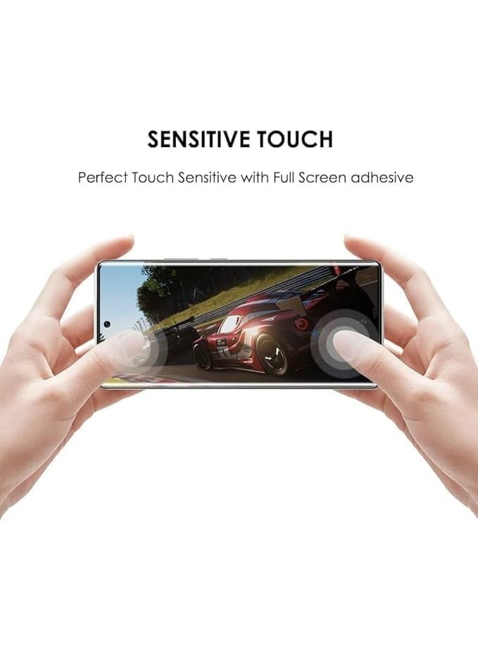 UV Screen Protector for Xiaomi Redmi Note 14 Pro,PLUS UV Tempered Glass, Screen Saver, 9H Hardness, Bubble-free, Clear - Image 4