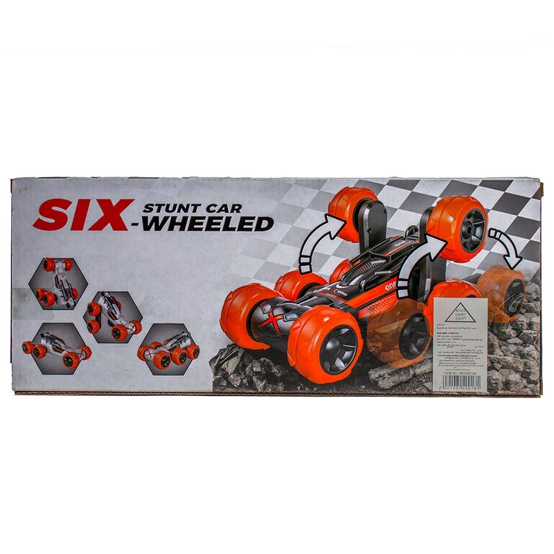 Six Wheeled Stunt Car with Remote Control - F6 - Image 4