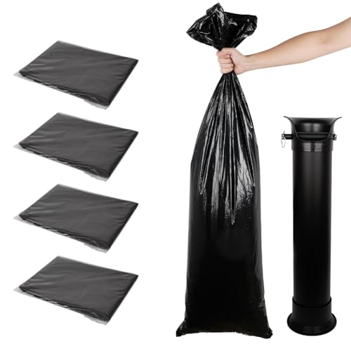 watchget Espresso Knock Box Garbage Bag Commercial Floor Standing Espresso Dump Bin Large Heavy Duty Thick Liners Coffee Shop Accessories 100Pcs - Image 1