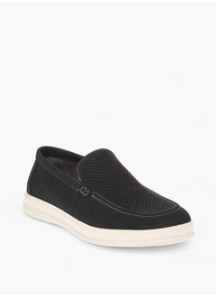 Lee Cooper Mens Perforated Slip-On Loafers  - Image 1