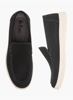 Lee Cooper Mens Perforated Slip-On Loafers  - Image 2