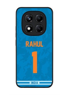 Stylizedd For Xiaomi Redmi Note 14 Pro 5G / X7 5G Case,Slim fit Camera Protection, Shockproof Thin Phone cover  - India KL Rahul, Jersey No 1  - Image 1